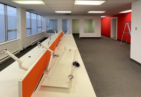Completed Desk Space