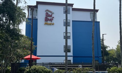 Red Roof Inn Side View