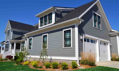 Grey Exterior Siding