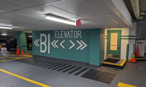 Parking Garage Painting
