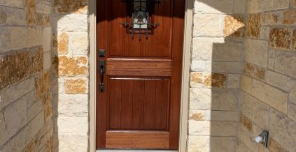 Door Staining Project