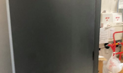 After Photo of Repainted Door