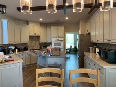 cabinets after painting