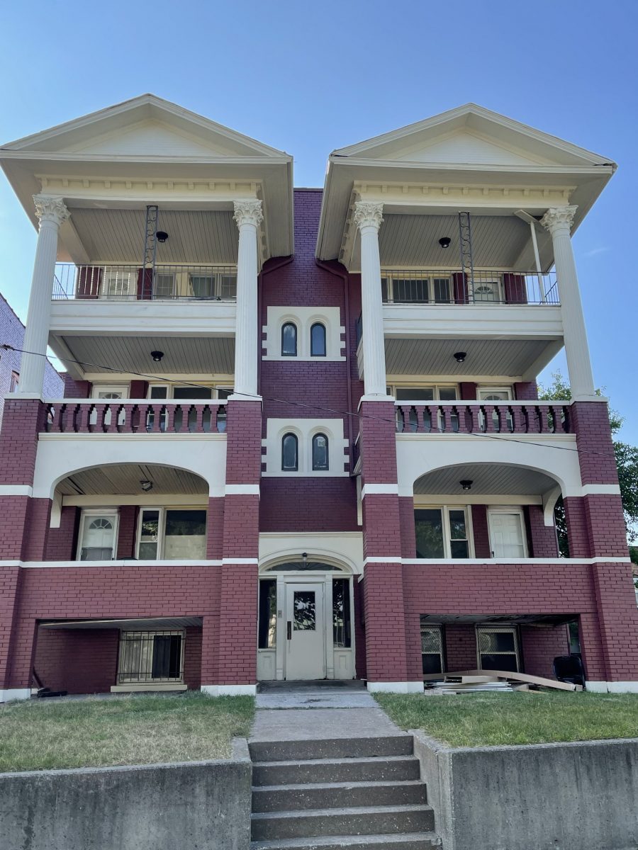 twin tower apartment buildings after painting Preview Image 1