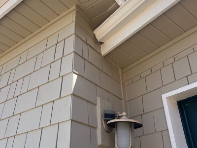 after carpentry repair