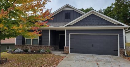 Gray Exterior Home Painting Project