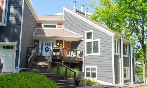 Front of Home After Painting