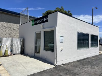 After repainting enterprise rent-a-car office