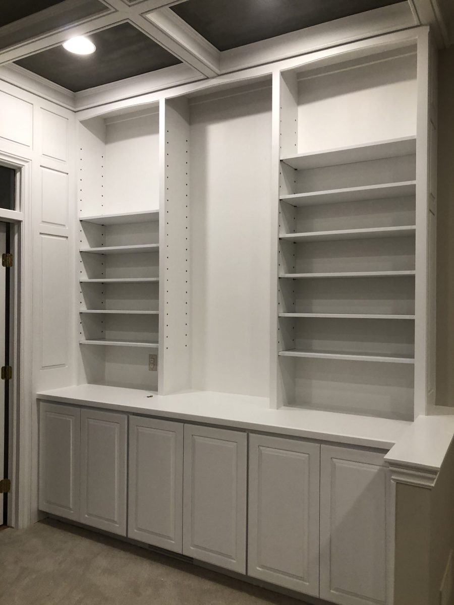 repainted bookcases in white Preview Image 6