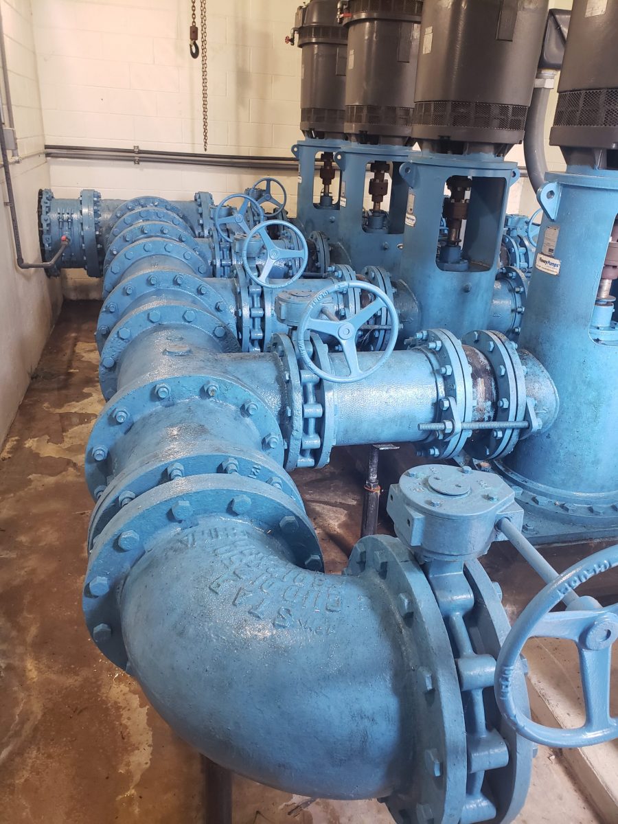Before Commercial Pipe Painting Preview Image 4