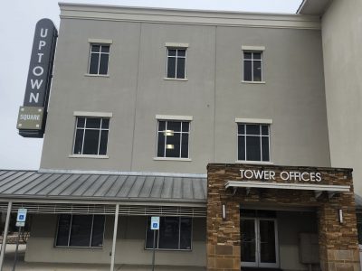 office space front entrance