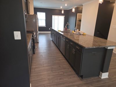 dark gray kitchen cabinets in white plains, md