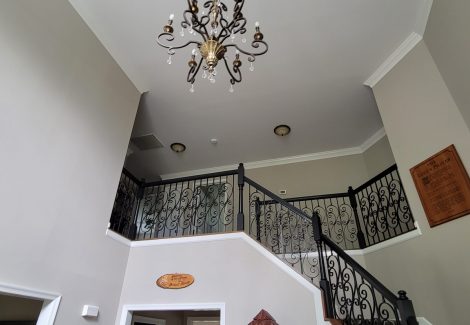 Residential High-Ceiling Paint Projects
