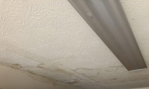 water stain ceiling drywall repair