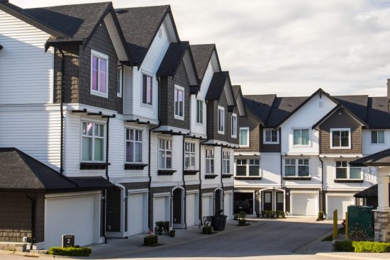 Condos in a row