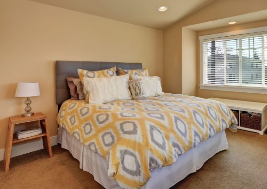standard bedroom interior painting