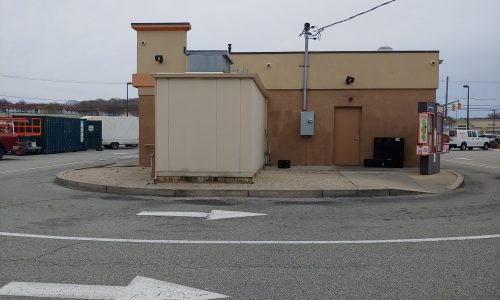 Dunkin' Rear Exterior - Before