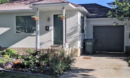 Repainted Brick Home