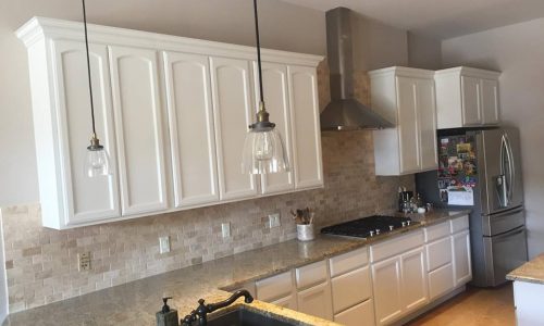 Finished Kitchen Cabinets