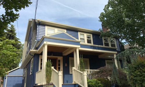 Modern trim & wall color combo