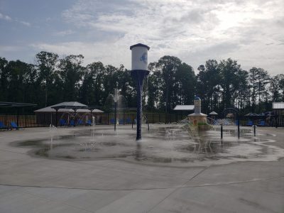 Chelsea, AL Splash Pad Painting