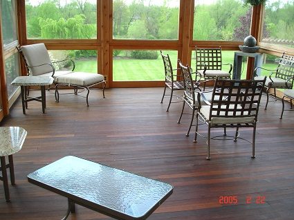 Indoor patio