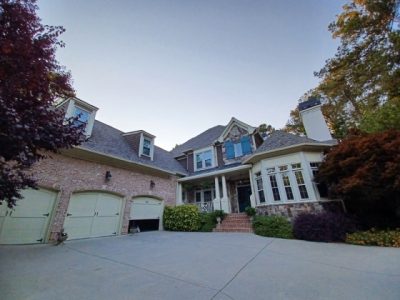repainted exterior of home in roswell georgia