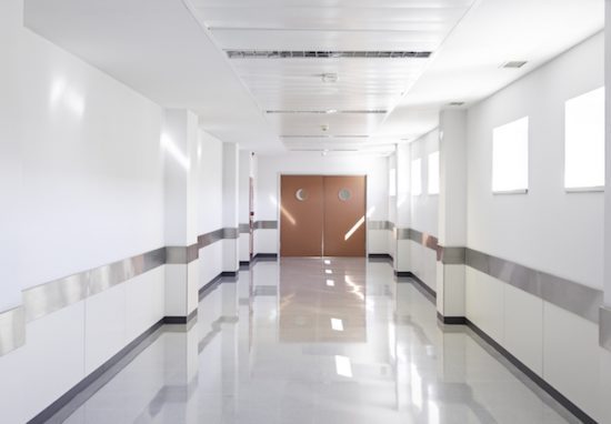 painted hospital