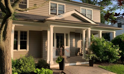 Wood Siding Exterior Project