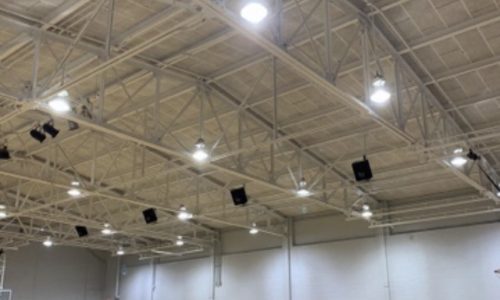 School Gymnasium Painting