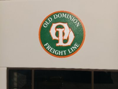 Old Dominion sign painted by CertaPro Painters of Sacramento