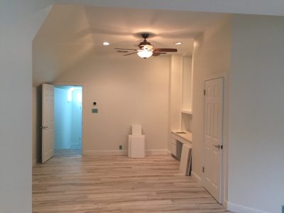 Interior master bedroom painting by CertaPro house painters in Austin, TX