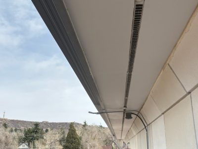 repaired soffit