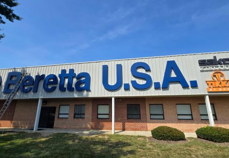 Exterior Building - Sign & Parking Lot Striping