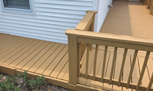 Exterior Deck After