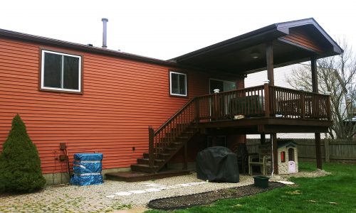 Red Painted Exterior