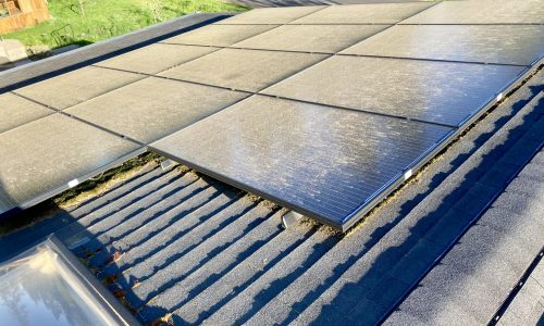 Solar Panel Back (Before)