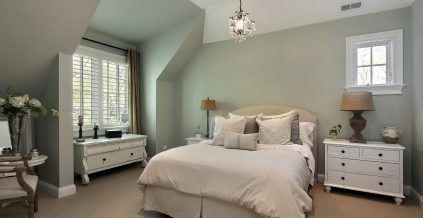 Interior Guest Bedroom Painting