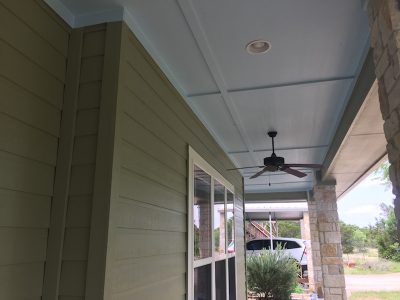 Exterior house painting by CertaPro House Painters in Austin, TX