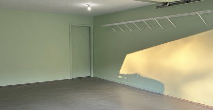 Garage Floor Coating Project
