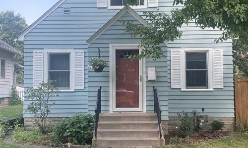 Light Blue Exterior
