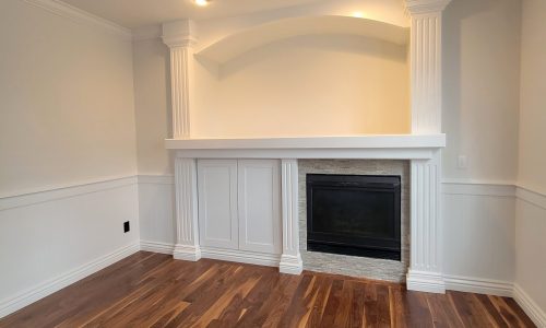 Living Room with Fireplace Refresh