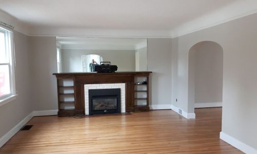 Fireplace and Mantel