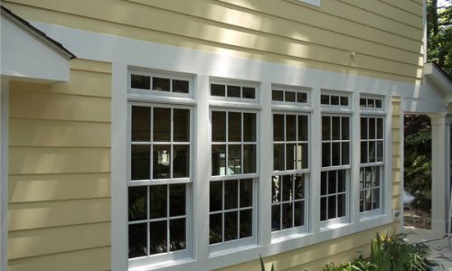 Exterior Fiber Siding Painting