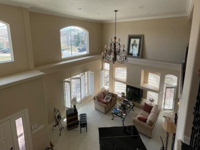 balcony view of home living space