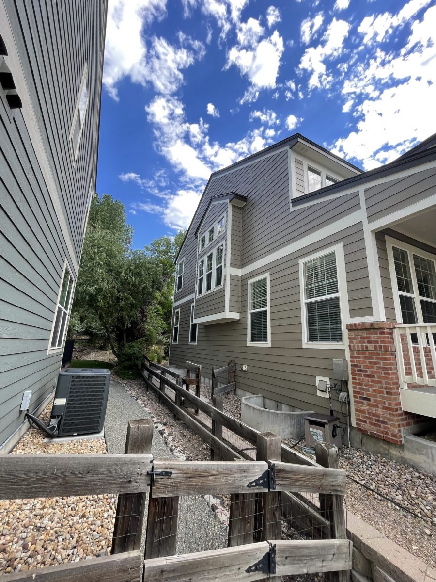 house exterior with painted siding and updated white trim Preview Image 4