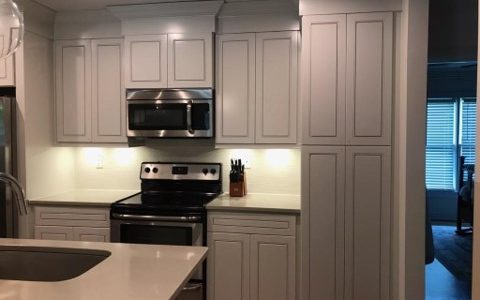 Kitchen Cabinet Painting Project