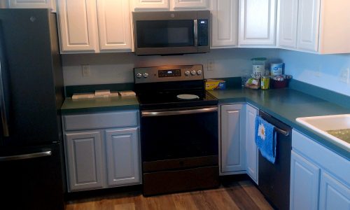 Dual Tone Cabinet Painting