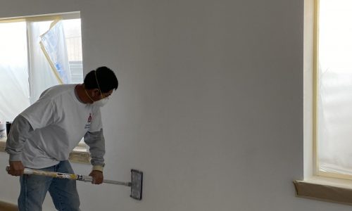 Sanding and Priming