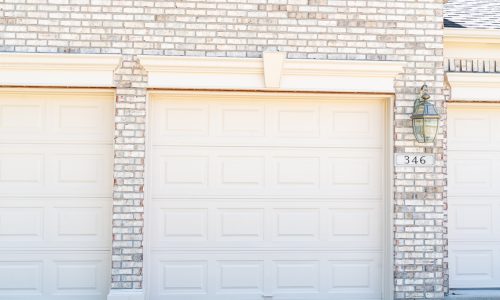 Painted Garage Doors & Trim